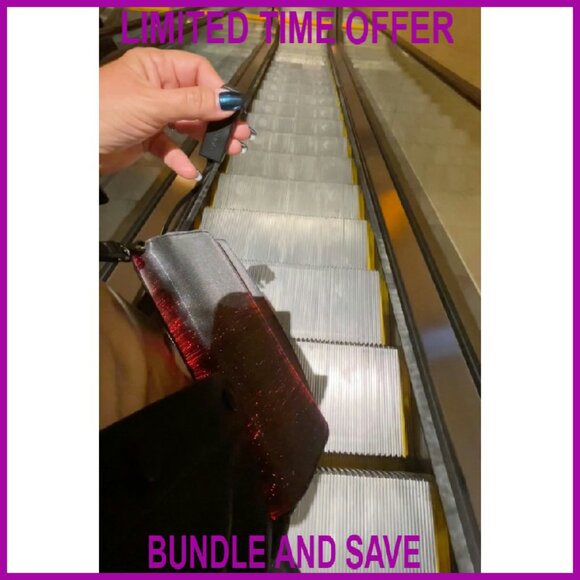 LED Evening Clutch Handbag with Light Feature for Night Out